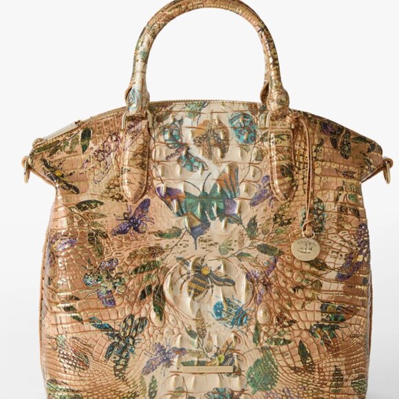 Brahmin Large Duxbury Satchel in Hill Garden Melbourne - Picture 1 of 16